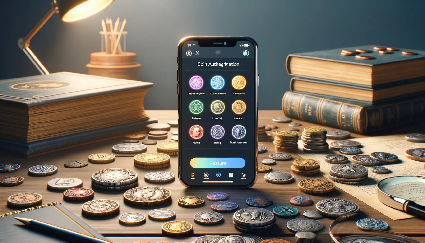 Exploring Mobile Tools for Authenticating Rare Coins