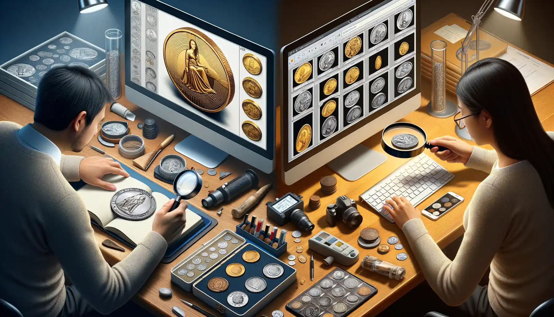 Evaluating Authenticators: Physical vs. Digital Coin Assessments